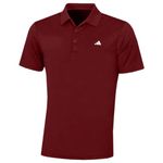 adidas Golf Mens Performance LC Polo Shirt - Core Burgundy Sport - XL