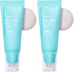 TULA Skin Care Face Filter Blurring and Moisturizing Primer - Sunrise, Evens the Appearance of Skin Tone & Redness, Hydrates & Improves Makeup Wear, 1fl oz (Pack of 2)