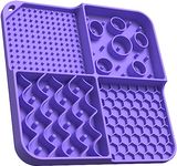 Tacrasz Lick Mat for Dog and Cat Slow Feeder Bowl Licking Pad with Suction Cups Heavy Duty Puzzle Food Treat for Dog Anxiety Relief Cat Boredom Reducer, Perfect for Bathing Grooming