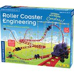 Thames & Kosmos Roller Coaster Engineering STEM Kit | Design, Build, Experiment w/Working Roller Coaster Models | Explore Physics, Forces, Motion, Energy, Velocity & More | Solve Building Challenges