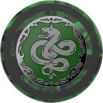 PopSockets Round Phone Grip Compatible with MagSafe, Adapter Ring Included, Phone Holder, Wireless Charging Compatible, WB Harry Potter Dark Arts - Enamel Horcrux Nagini