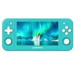ANBERNIC RG505 Android 12 Handheld Game Console 4.95-inch OLED Touch Screen with Unisoc Tiger T618 CPU Built-in 128+128G TF Card Have 3700+ Games : Support 5G WIFI 5.0 Bluetooth Play Store (Turquoise)