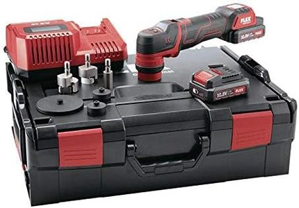 PXE 80 10.8-EC/2.5 Spot Polisher & Accessories 10.8V 2 x 2.5Ah Li-ion