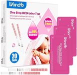 Wondfo Pregnancy Test Strips Early Detection Pregnancy Test 10mIU Sensitive, 20 Pack
