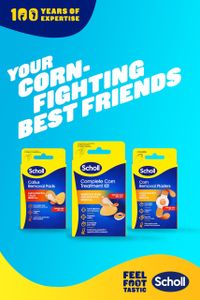 Scholl Corn Removal Kit – Fast-Acting Relief for Corns and Calluses