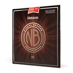 D'Addario Guitar Strings - Acoustic Guitar Strings - Nickel Bronze - For 6 String Guitar - Increased Corrosion Resistance - Full Tonal Spectrum - NB13556BT - Medium (Balance Tension), 0135-056