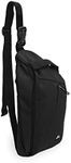 Everest Sling Messenger Bag, Black