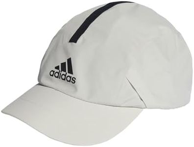 adidas Unisex Adulto Rain.RDY Tech 3-Panel Cap, Aluminium/Black, M