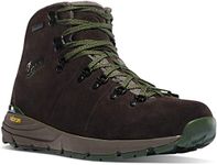 Danner Men's Mountain 600 4.5" Hiking Boot, Dark Brown/Green, 12 D US