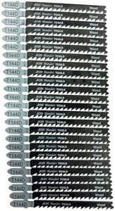 Jon Bhandari Tools 25pc Jig Saw blades for Curve and Design Cutting on Wood, PVC & Plastic (T144D)