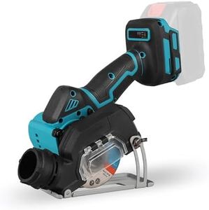 Jectse 12V 19000RPM Cordless Mini Circular Saw, with 3 Inch Sawblades and Dust Cover, Compact Circular Saw for Wood, Plastic and Soft Metal