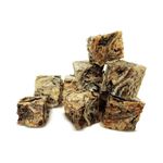 SKIPPER'S Baked Fish Skin Cubes for Dogs (Small, 1kg) - 100% Whitefish Skin Jerky Cubes Dog Treats, All Natural, Healthy, Hypoallergenic & Grain Free Chews | Great for Teeth