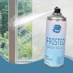 Glass Frosted Spray Paint Translucent 16oz, Frosted Paint for Windows Privacy Glass Frosting for Home Bathroom Door Kitchen and Office Window Frosting, Peep-Proof & UV Blocking Anti-Glare