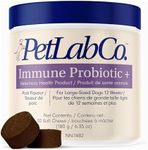 PetLab Co. Immune Probiotic + for Dogs, Supports Gut & Digestive Health and Promotes Skin & Coat, Pork Flavor, for Large Dogs