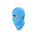 FAHUICHEN ski mask Balaclava is Windproof, dustproof and Sunscreen. Outdoor Travel, Cycling Cap, My-07 Sky Blue, One Size