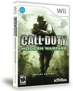 New Activision Blizzard Call Of Duty: Modern Warfare Reflex Edition First Person Shooter 1 User Wii