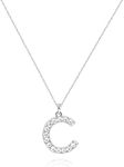 Tarsus Initial Cubic Zirconia Neckl