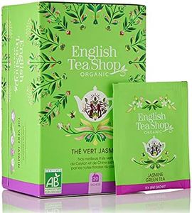 English Tea Shop Organic Jasmine Green 20 Teabags
