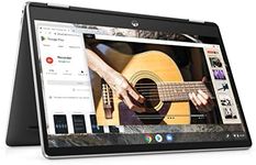 HP Chromebook x360 14b-cb0002sa | Intel® Pentium® Silver N6000 Processor | 4GB RAM | 64GB eMMC | 14 inch FHD 16:9 IPS Touchscreen display | Google Chrome OS | Natural Silver