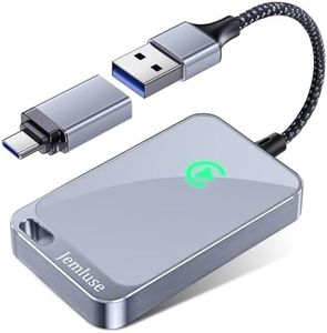 Jemluse Wireless CarPlay Adapter for Apple iPhone - Multi-User Seamless Connection for Convert Wired to Wireless Car Play Adapter - No Latency from iOS 10+ to Screen w/USB C (All Silver)