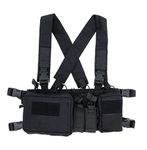 Tactical Chest Vest Rig Assault 500D Multicam Tactical Vest with Multi-Pockets