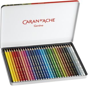 Caran d'Ache Prismalo Watercolor Pencils Set – 30 Colors