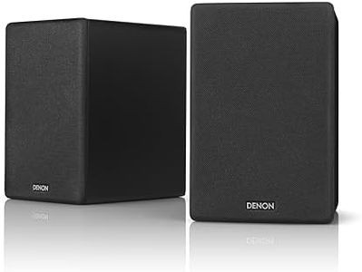 Denon CEOL-N10 Hi-Fi Bookshelf Speakers (Pair) | For Smaller Rooms and Houses