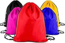 SAGA SPORTS Ultimate Drawstring Bags –Sling, Swing, and Go with swimming bag for Men & Women also Ideal pe bag for School, gym, Holidays, Travel & beach bags (Blue +, Pack of 1)