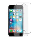 TypeandColor iPhone 6s Screen Protector, [2-Pack] Premium Tempered Glass Screen Protector for Apple iPhone 6 6S [4.7 Inch] - 3D Touch Compatible