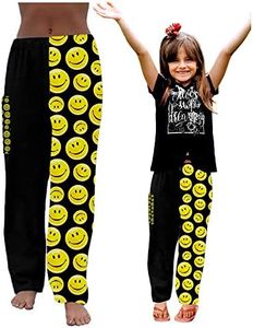 Paradise Towelwear Co. Towel Pants for Swimmers – Smiley Face- Cotton Terry Towel Pants – Beach Coverup – Resort Wear – Swim wear (Adult S)