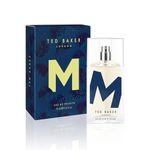 Ted Baker M EDT, Unique Notes of Tonka Bean and Sensual Musk with a Rich Woody Base, Mark of Distinction, Man Eau de Toilette, 75ml