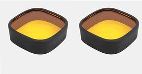 AOW ATTRACTIVE OFFER WORLD Yellow Fog Lamp Cover Pack Of 2