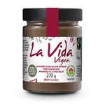 Brinkers La Vida Vegan Almond Chocolate Spread - Fair Trade, Palm Oil-Free, Gluten-Free and Soy-Free Organic Spread - 270 g