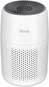 LEVOIT Air Purifiers for Bedroom Home, 3-in-1 Filter Cleaner with Fragrance Sponge for Better Sleep, Filters Smoke, Allergies, Pet Dander, Odor, Dust, Office, Desktop, Portable, Core Mini-P, White