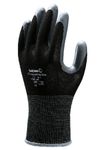 Showa Gloves SHOB370-M No.370 Palm Fit Glove, Size: M, Black/Dark Grey