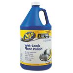 Zep Commercial 1044898 Wet Look Floor Polish, 1 gal Bottle