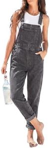LookbookStore 90 Styles Clothing for Women Party Trendy Clothes for Women Baggy Overalls for Women Western Wear for Women 70s Costume for Women Jean Jumpsuit for Women Frost Gray Size L Size 12 14