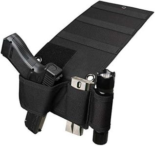 Gexgune Gun Holster Black Mattress Bedside Car Tactical for Beretta 92 G1ock 18 19 26 1911 9mm Holster (Black)