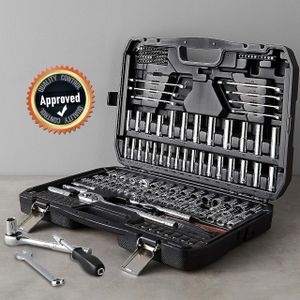 Amazon Basics 201-Piece Socket Set – Comprehensive Tool Kit
