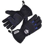 Ergodyne ProFlex 819WP Extreme Thermal Waterproof Winter Gloves, black (x-large)