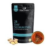 TEACURRY Slimming Tea For Weight (15 Bags) - Helps with weight, tummy, ageing - Green Tea for Weight Management - All Natural Ingredients