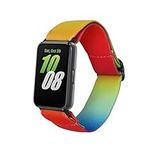 kwmobile Nylon Band Compatible with Samsung Galaxy Fit 3 - Band Replacement Strap for Fitness Tracker