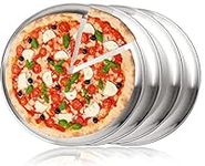 TOPZEA 4 Pack Stainless Steel Pizza