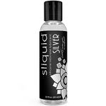 Sliquid Lubricants Silver Premium Silicone Based Intimate Lubricant, 2 Fluid Ounce