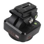 Motorized Rotating Panoramic Tripod Head, YT-1500pro Remote Control 360° Pan Tilt Head for DSLR Cameras Camcorders Smartphones Tripod, Motorized Rotating Panoramic Head