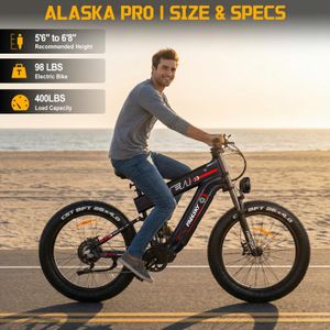 FREESKY Dual Battery Electric Bike – Long Range E-Bike for Adults
