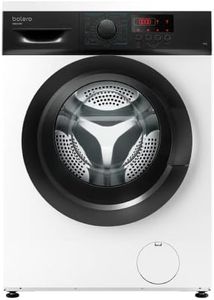 Cecotec Machine à laver 6 kg Charge avant Bolero DressCode 6000 Installation incluse. 1000 rpm, 2000 W, 8 programmes, éclaircissement Extra, DelayStart, Écran LED, blocage pour enfants