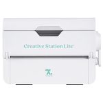 Xyron Creative Station Lite, 3" or 5", Label Maker, Makes Invitations, Handmade Cards, Die Cuts Craft Projects, DIY Craft Supplies, Perfect for Home School Projects & Home Office Accessories (624740)