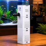 Foodie Puppies Aquarium Internal Sponge Filter - (XQP-1500f) | 1500L/h 20 Watt Motor | Ultra-Silent, Multi-Function Submersible Filtration Pump Suitable for 4 Feet Fish Tank and Aquarium