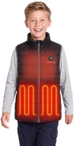 Venustas Kids Heated Vest with Battery, Lightweight Electric Vest for Boys Girls